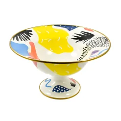 New Abstract Enamel Display Dish, 30cm Middle Eastern Ingredients|Plates