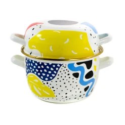Sale Abstract Enamel Mussel Pot Serveware|Tableware Brands
