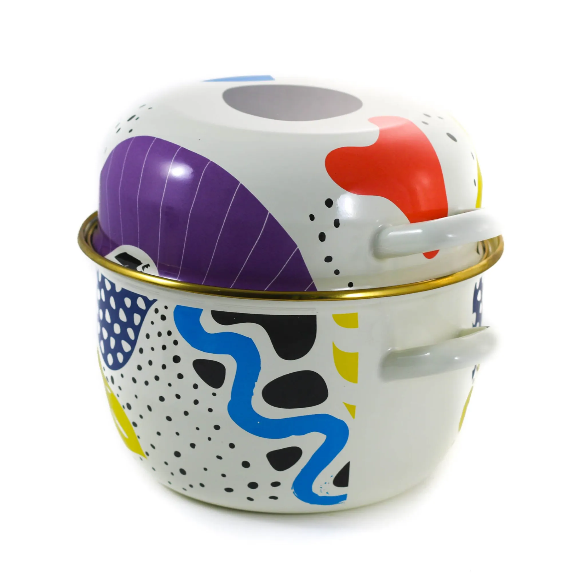 Sale Abstract Enamel Mussel Pot Serveware|Tableware Brands