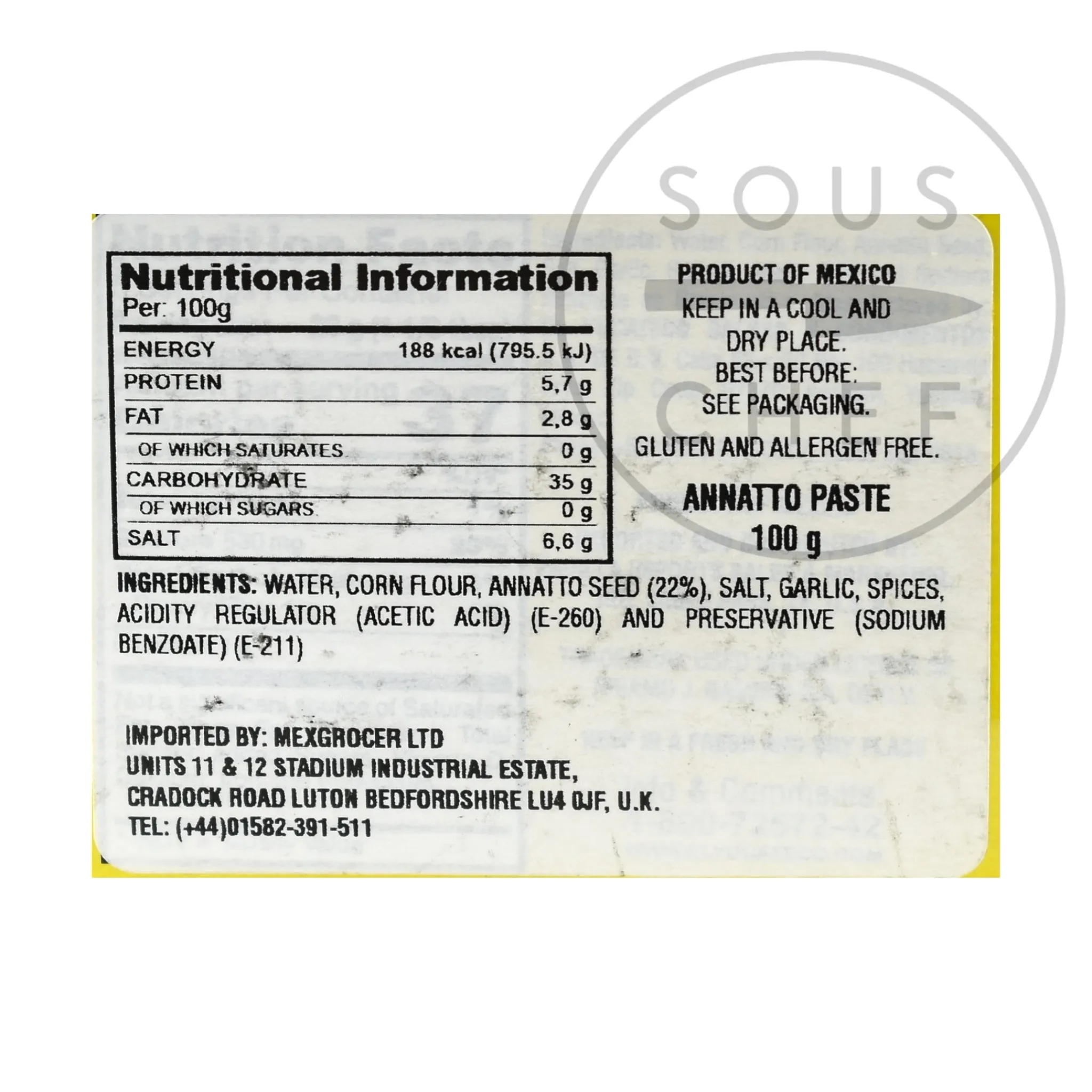 Sale Achiote Paste Mexican Ingredients|Sauces & Condiments