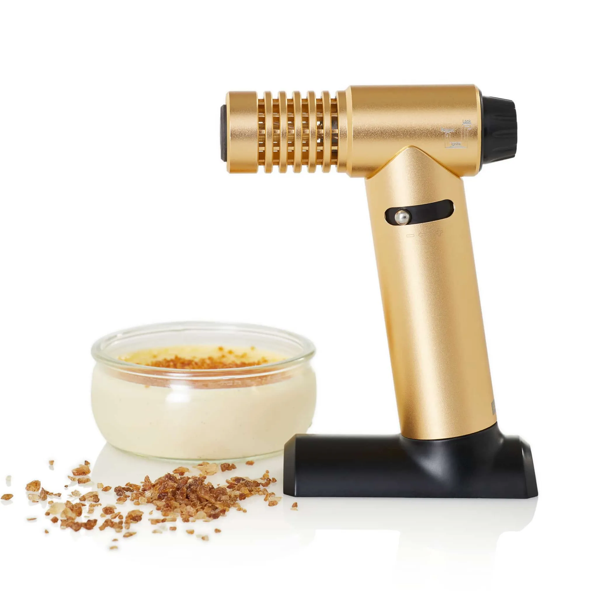 Hot AdHoc Brulee Gold Blow Torch Baking Supplies & Equipment