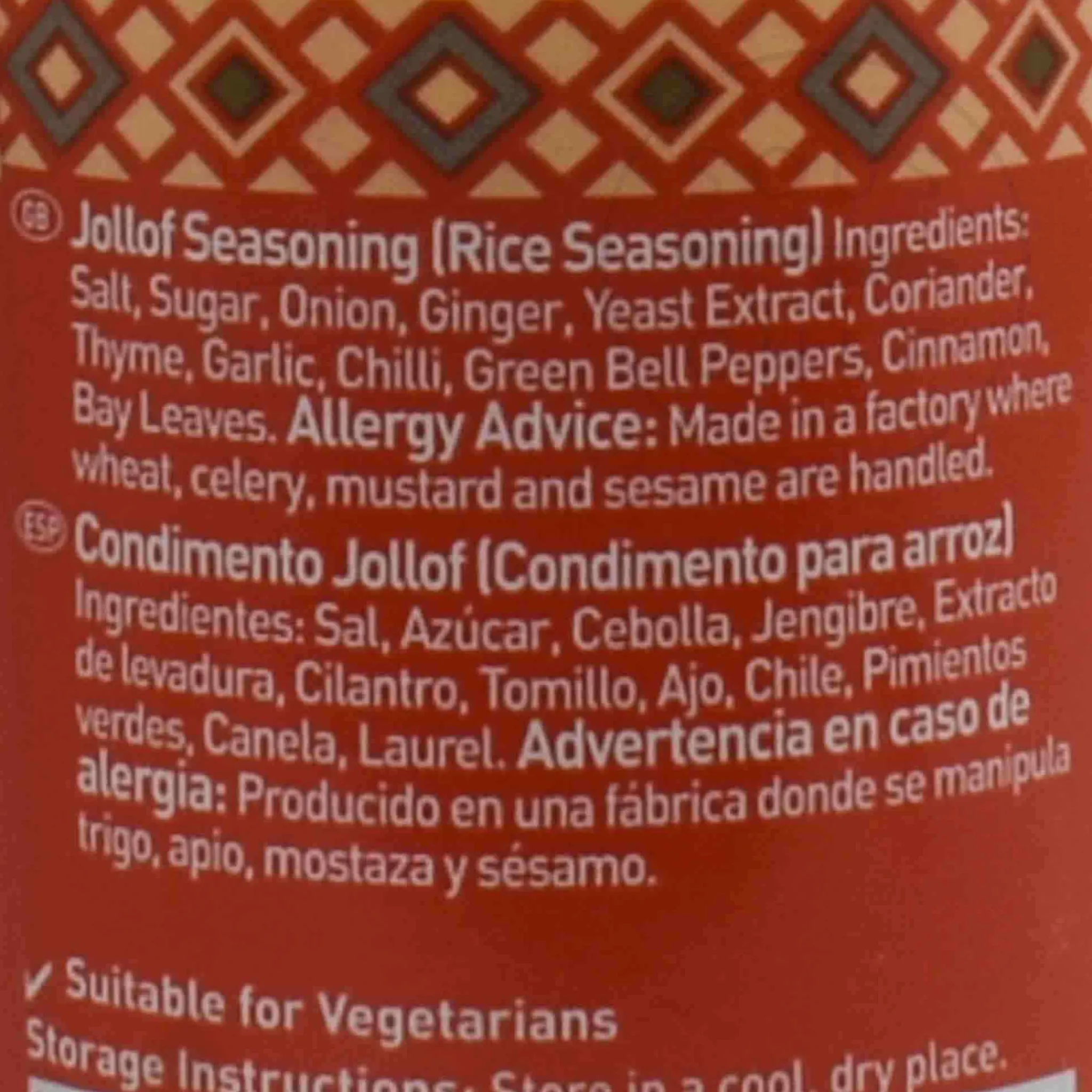 Outlet Jollof Seasoning, 100g African Ingredients|Herbs & Spices