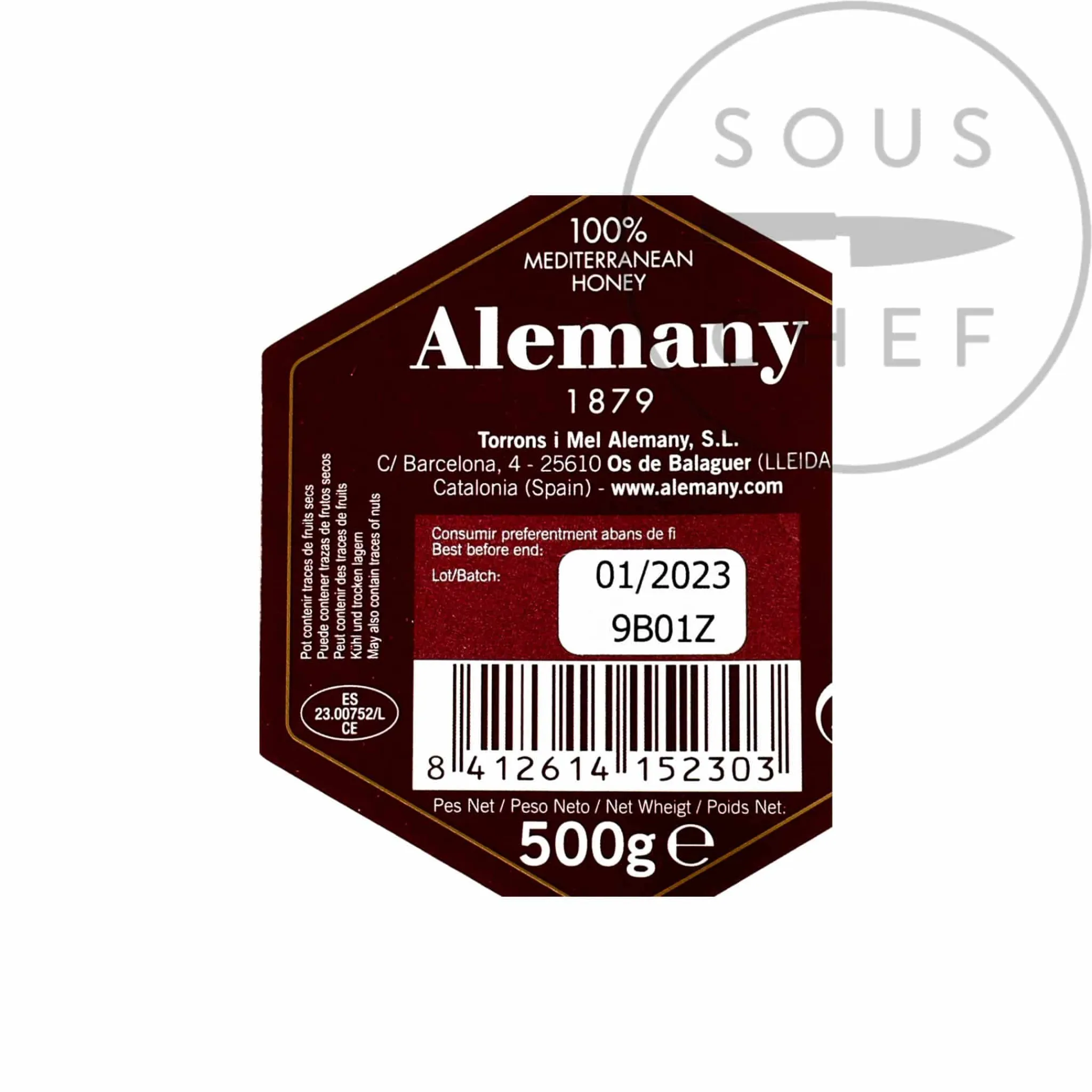 Online Mountain Honey in Ceramic Jar, 500g Ingredients Brands|Spanish Ingredients