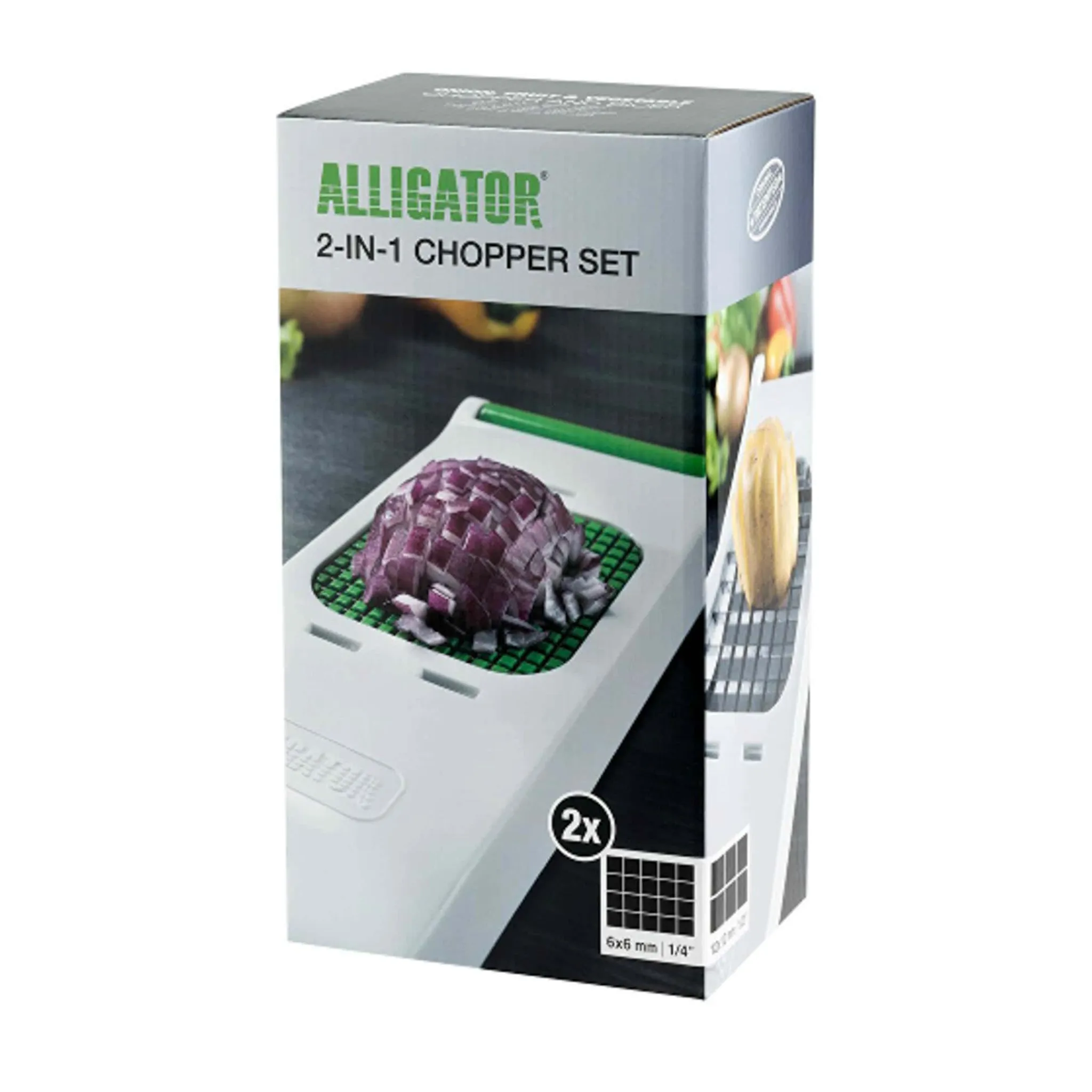 Alligator 2-in-1 Original Chopper With Collector Kitchen Tools & Utensils