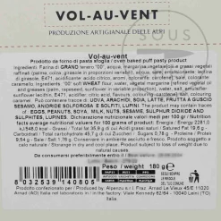 Vol Au Vent, 180g Ingredients Brands|Italian Ingredients