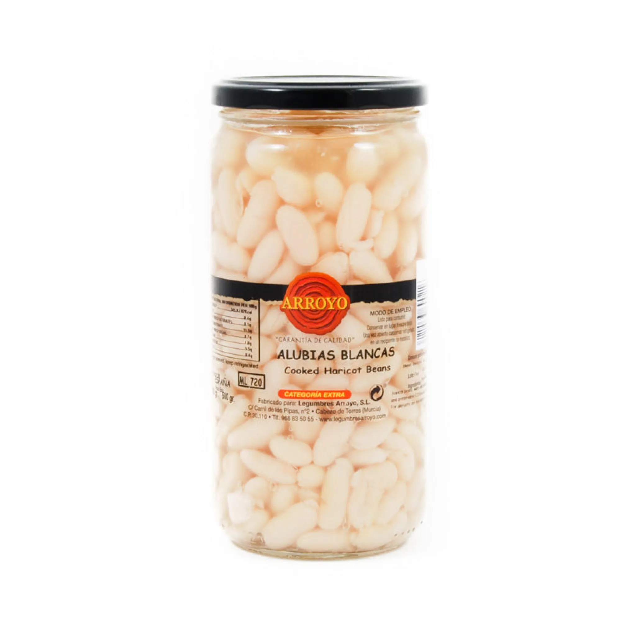 Online Alubia Blanca - Cooked Haricot Beans, 700g Ingredients Brands|Spanish Ingredients