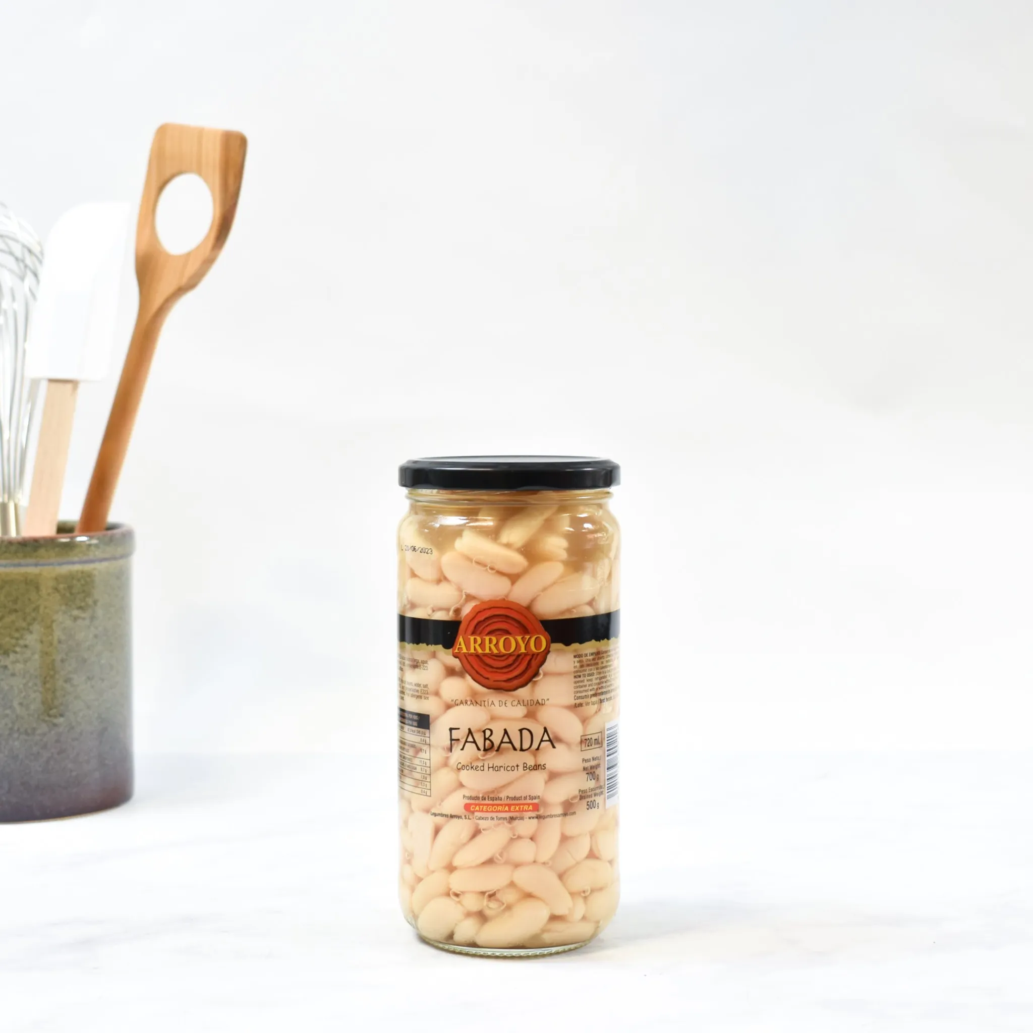 Online Alubia Blanca - Cooked Haricot Beans, 700g Ingredients Brands|Spanish Ingredients