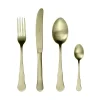 Outlet Ambar Brushed Champagne Gold 4 Piece Place Setting Cutlery Set Cutlery|Tableware Brands