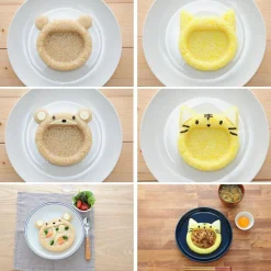 Discount Animal Rice Mould Set for Curry Japanese Ingredients|Japanese Tableware