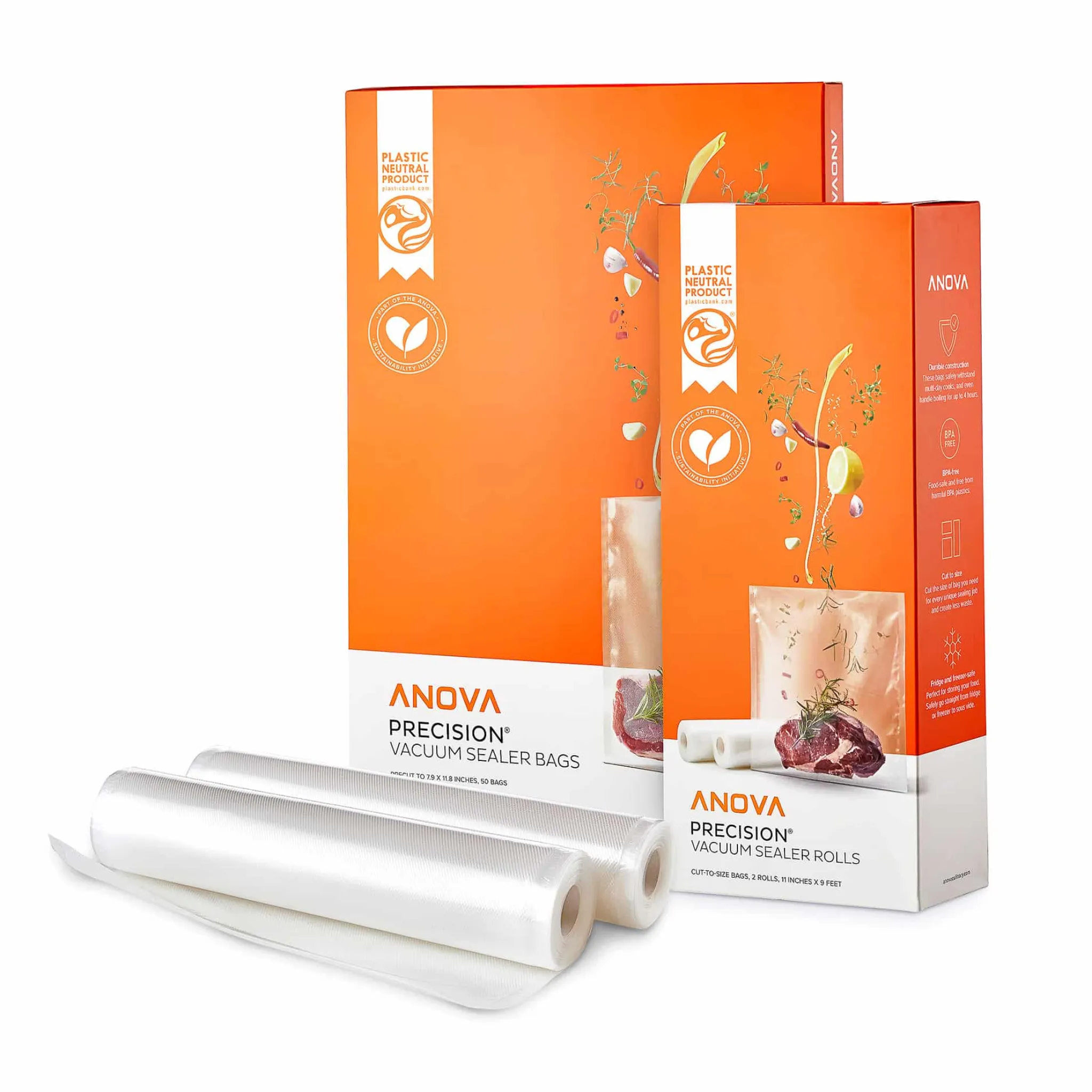 Outlet Sous-Vide Eco-Friendly Vacuum Bag Rolls Kitchen Electricals