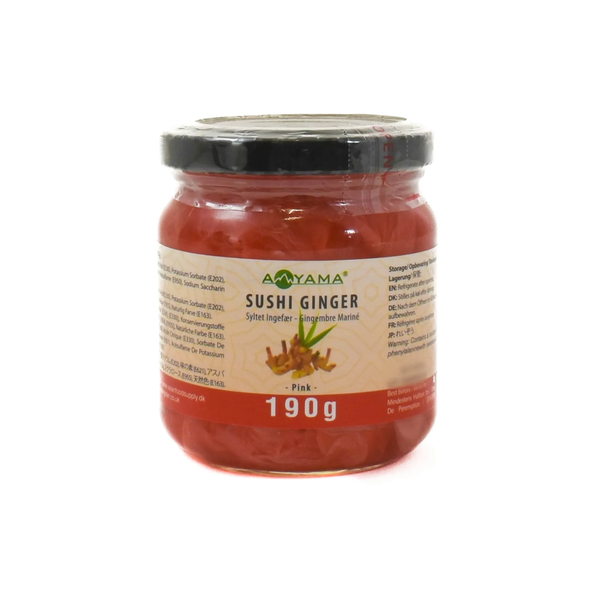 Sale Sushi Ginger Pink In Jar, 190g Ingredients Brands|Japanese Ingredients