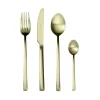 Discount Arco Brushed Champagne Gold 4 Piece Place Setting Cutlery Set Cutlery|Tableware Brands