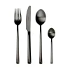 Outlet Arco Matte Black 4 Piece Place Setting Cutlery Set Cutlery|Tableware Brands