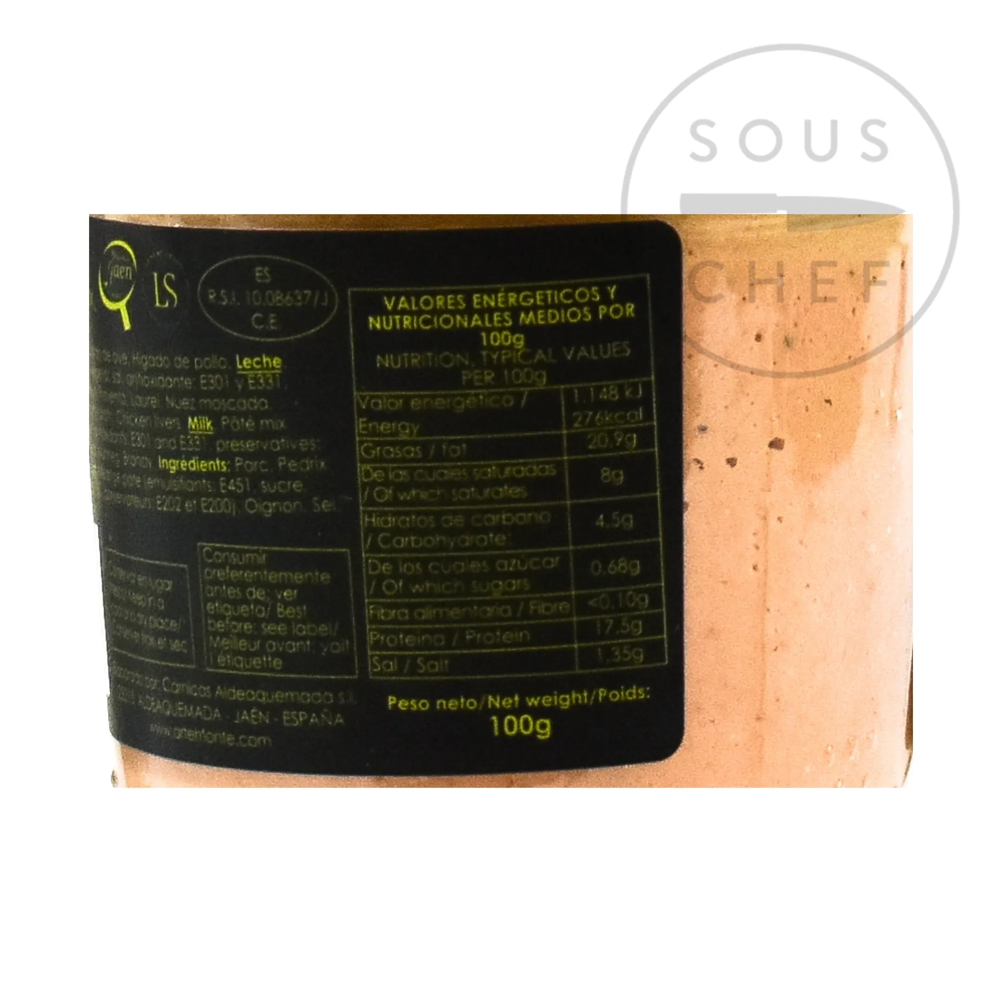 Best Partridge Pate, 100g Spanish Ingredients|Snacks