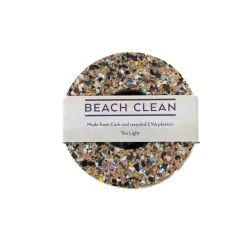 Best Beach Clean Recycled Cork Tealight Holder, 9cm Tableware Brands