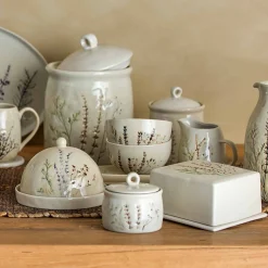 New Bea Floral Butter Dish, 15cm Tableware Brands