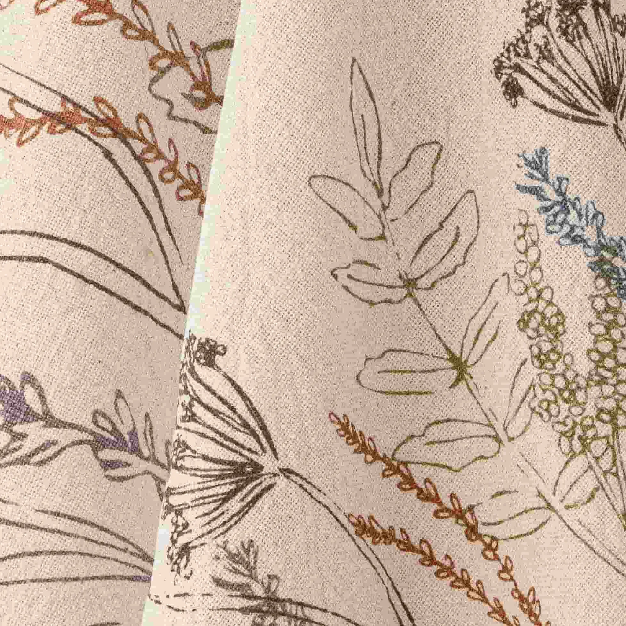 Clearance Bea Floral Cotton Tea Towel Kitchen Textiles & Clothing