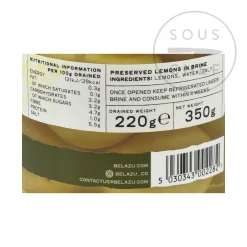 Clearance Beldi Preserved Lemons, 360g Middle Eastern Ingredients|Sauces & Condiments
