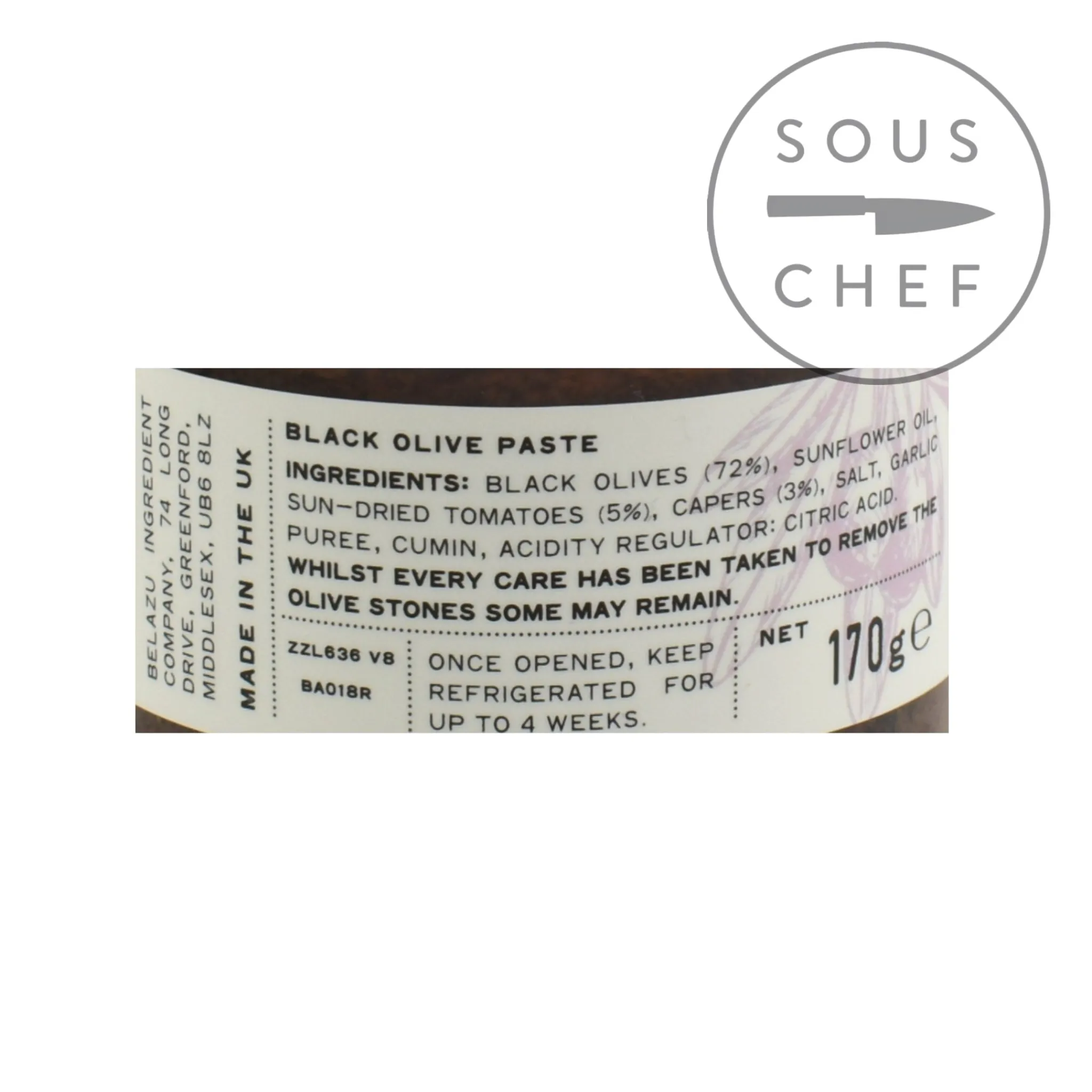 Discount Black Tapenade, 170g Middle Eastern Ingredients|Greek Ingredients