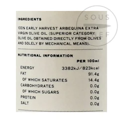 New Early Harvest Extra Virgin Olive Oil, 500ml Ingredients Brands|Spanish Ingredients
