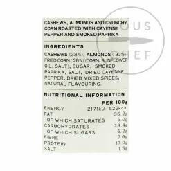 Outlet Smoked Chilli Nut Mix, 120g Ingredients Brands|Middle Eastern Ingredients