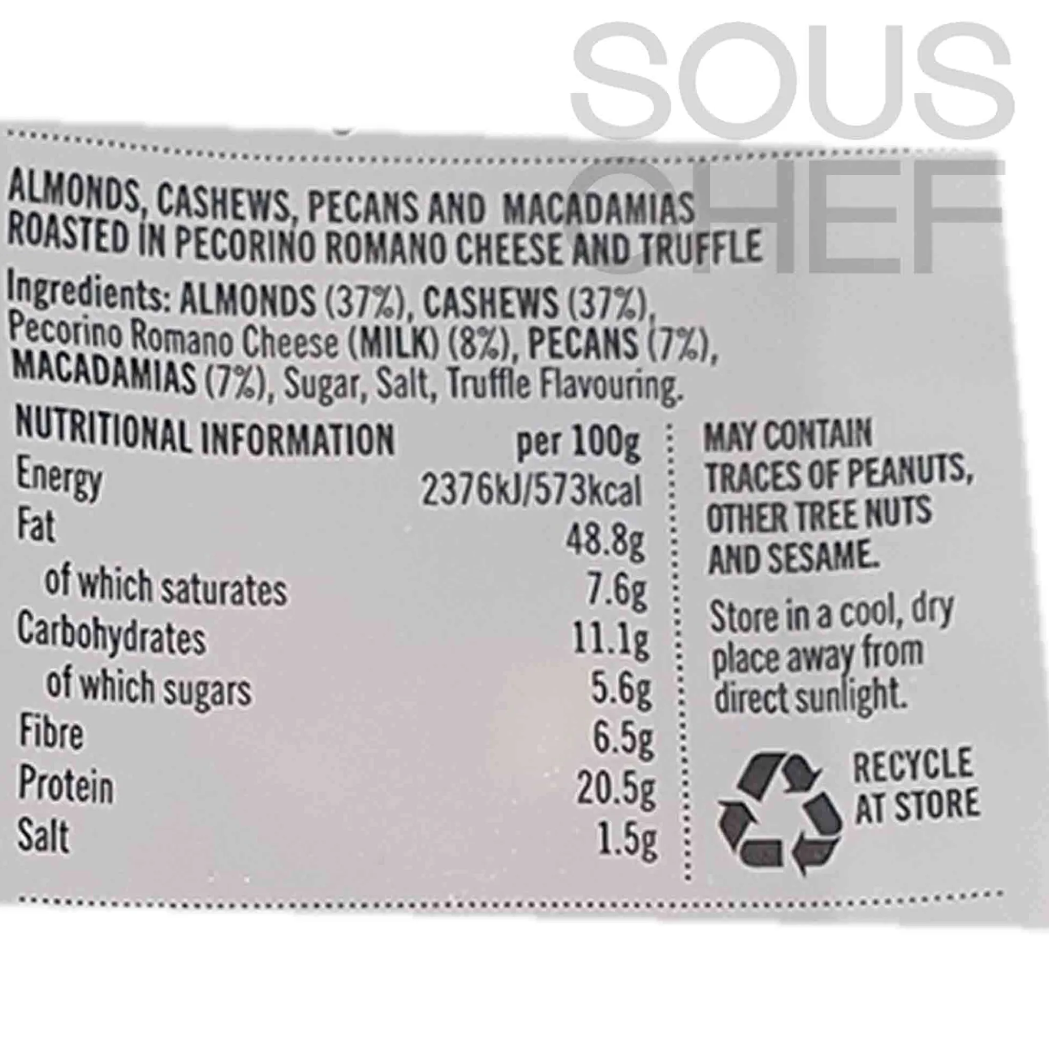 Sale Truffle & Pecorino Nut Mix, 135g Ingredients Brands|Italian Ingredients