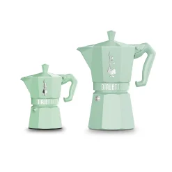 New Green Moka Express Exclusive Italian Ingredients|Tableware Brands