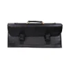 Black Buffalo Leather Knife Bag, 11 Slots Kitchen Knives