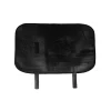 Hot Black Buffalo Leather Knife Roll, 6 Slots Kitchen Knives