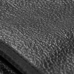 Hot Black Buffalo Leather Knife Roll, 6 Slots Kitchen Knives