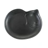 Black Cat Japanese Large Plate, 28cm Japanese Ingredients|Plates
