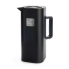 New Black Thermos with Thermometer, 1 Litre Tableware Brands