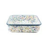 Hot Blue Dot Enamel Square Roasting & Serving Dish, 21cm Baking Supplies & Equipment
