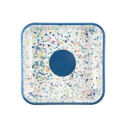 Hot Blue Dot Enamel Square Roasting & Serving Dish, 21cm Baking Supplies & Equipment