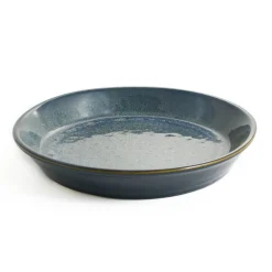 Sale Blue Glaze Wide Shallow Bowl Crockery & Dinnerware|Bowls