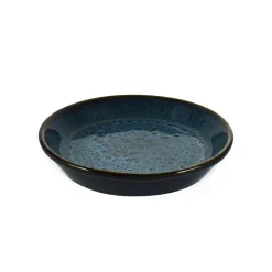 Sale Blue Glaze Wide Shallow Bowl Crockery & Dinnerware|Bowls