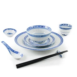 Outlet Blue Rice Pattern Sauce Dish, 7 cm Tableware Brands|Chinese Ingredients