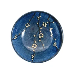 Online Blue Sakura Ramen Bowl, 21cm Japanese Ingredients|Japanese Tableware
