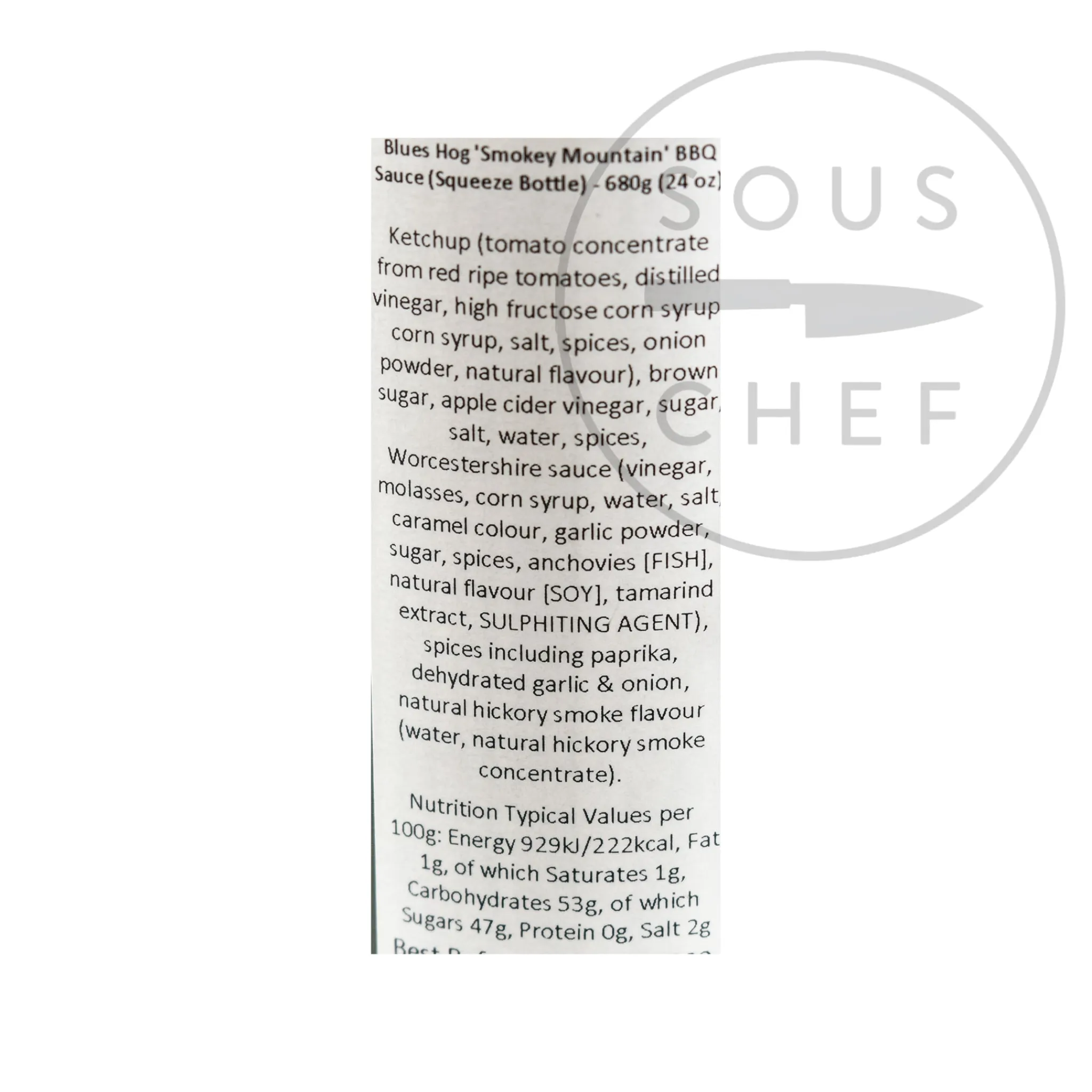 Clearance Smokey Mountain BBQ Sauce, 680g Ingredients Brands|American Ingredients