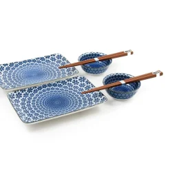 Sale Blue Star Sushi Serving Set Tableware Brands|Japanese Ingredients