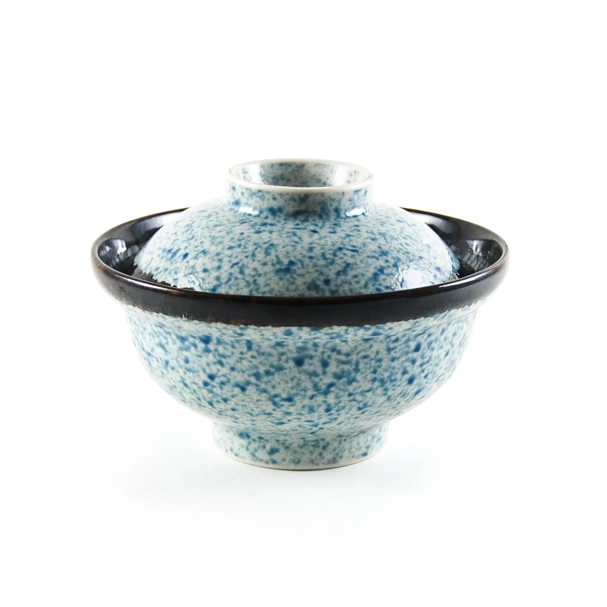 Hot Blue Wave Covered Bowl, 15.7cm Tableware Brands|Japanese Ingredients