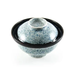 Hot Blue Wave Covered Bowl, 15.7cm Tableware Brands|Japanese Ingredients