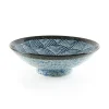 Outlet Blue Wave Large Shallow Bowl, 24.3cm Tableware Brands|Japanese Ingredients