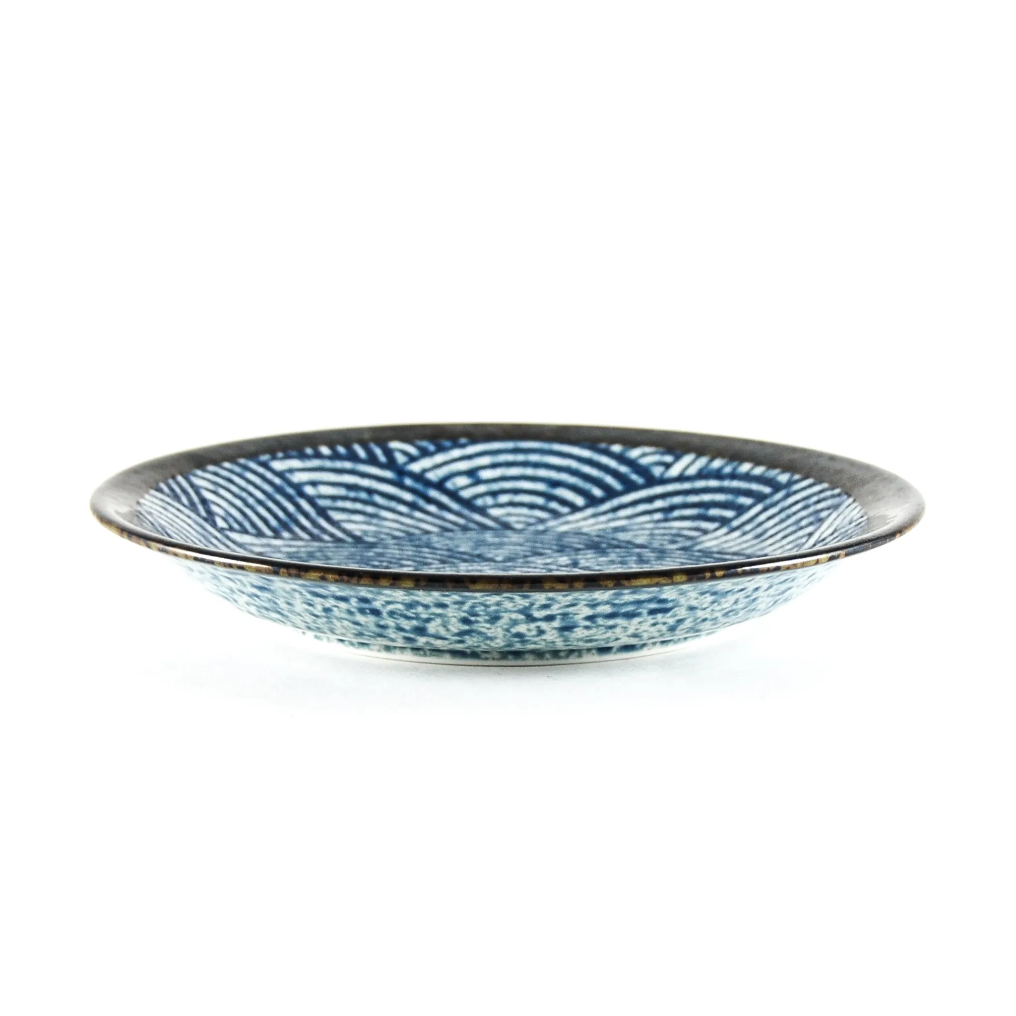 Best Blue Wave Medium Plate, 22cm Tableware Brands|Japanese Ingredients