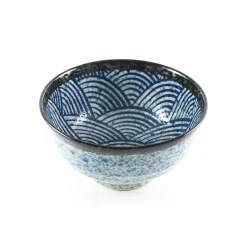 Hot Blue Wave Noodle Bowl, 16.8cm Tableware Brands|Japanese Ingredients
