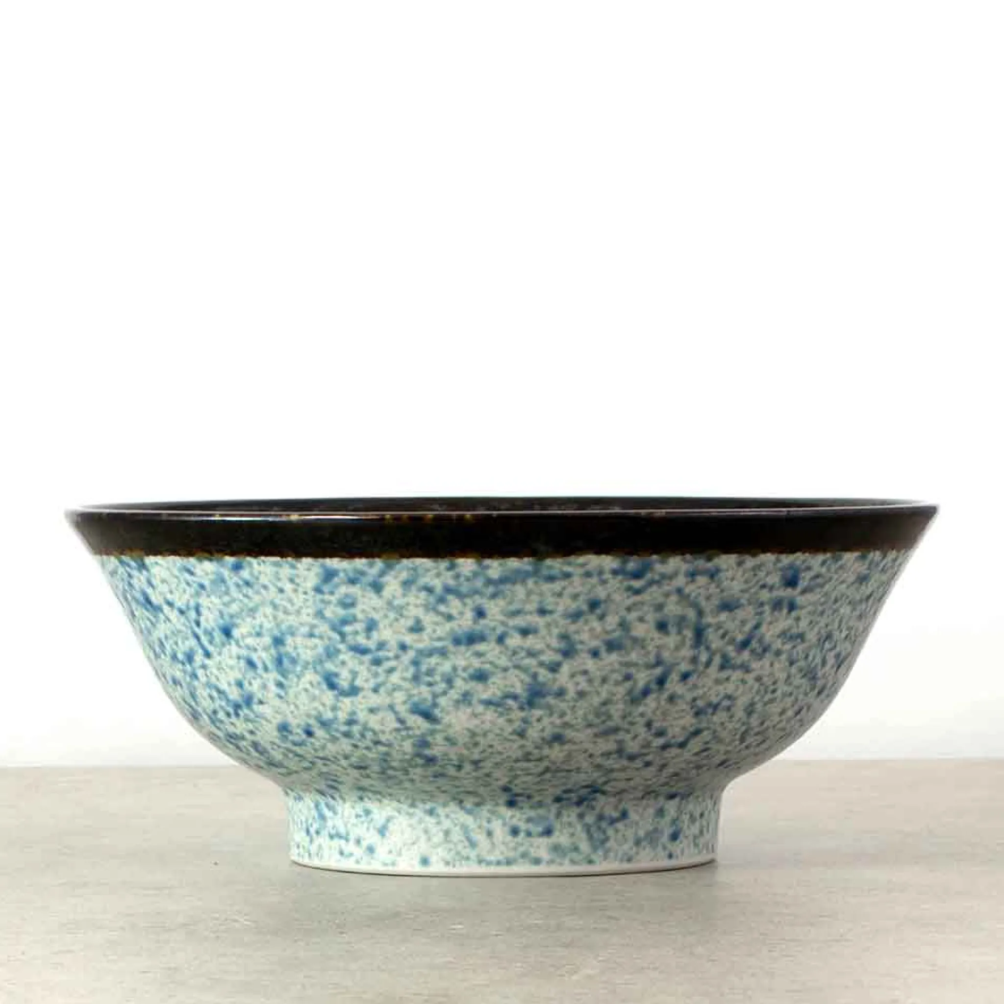 New Blue Wave Ramen Bowl, 21cm Japanese Ingredients|Japanese Tableware