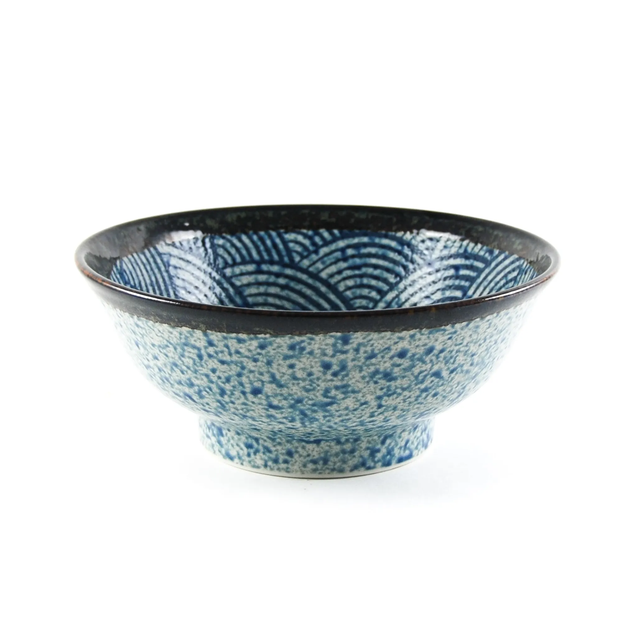 New Blue Wave Ramen Bowl, 21cm Japanese Ingredients|Japanese Tableware