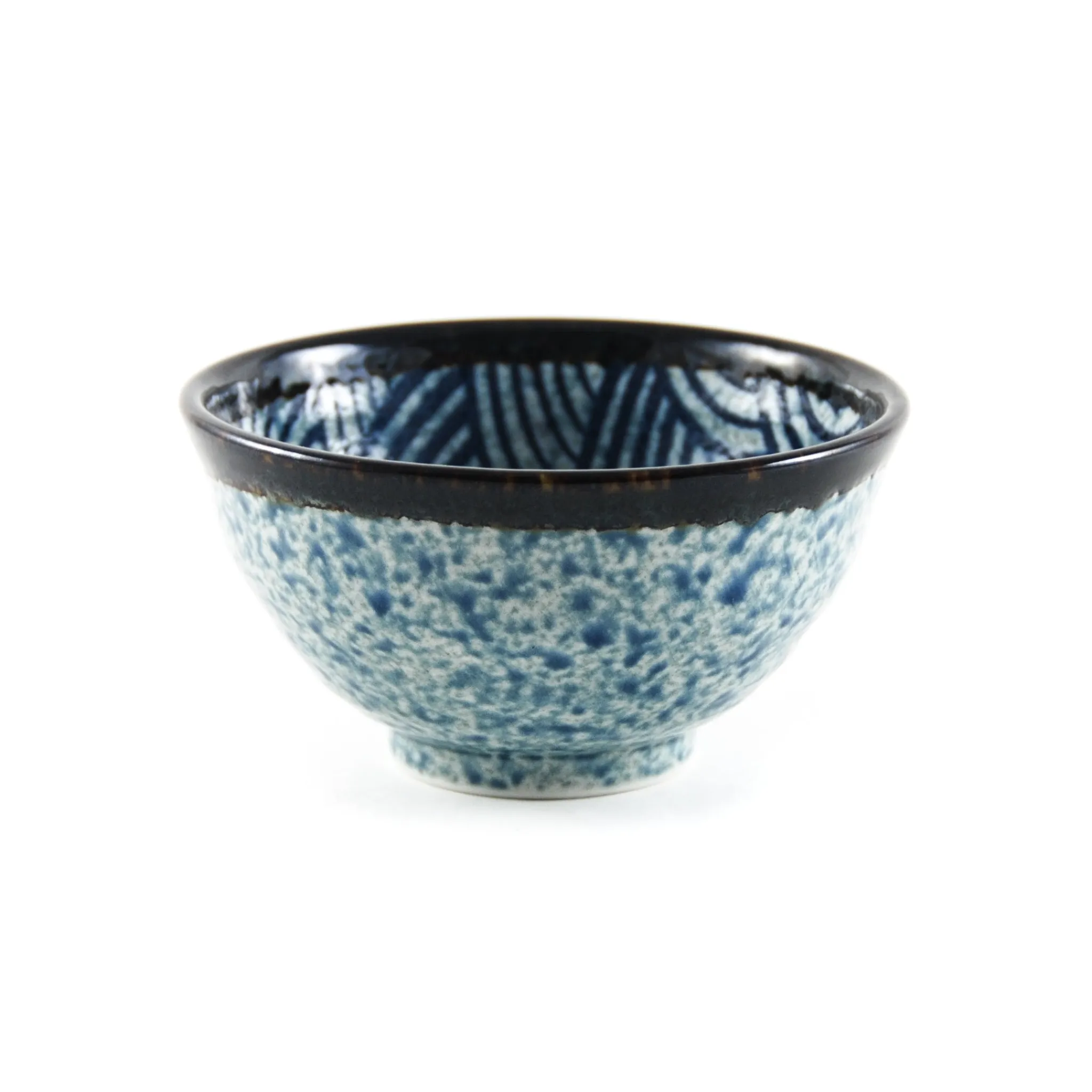 Sale Blue Wave Rice Bowl, 12cm Tableware Brands|Japanese Ingredients