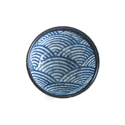 Sale Blue Wave Rice Bowl, 12cm Tableware Brands|Japanese Ingredients