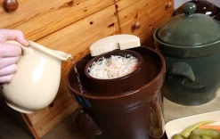 New Fermenting & Sauerkraut Crock With Weights, 5 litre Pickling, Preserving & Fermenting Jars